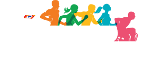 Logo branco Corrida Sargento Gonzaguinha